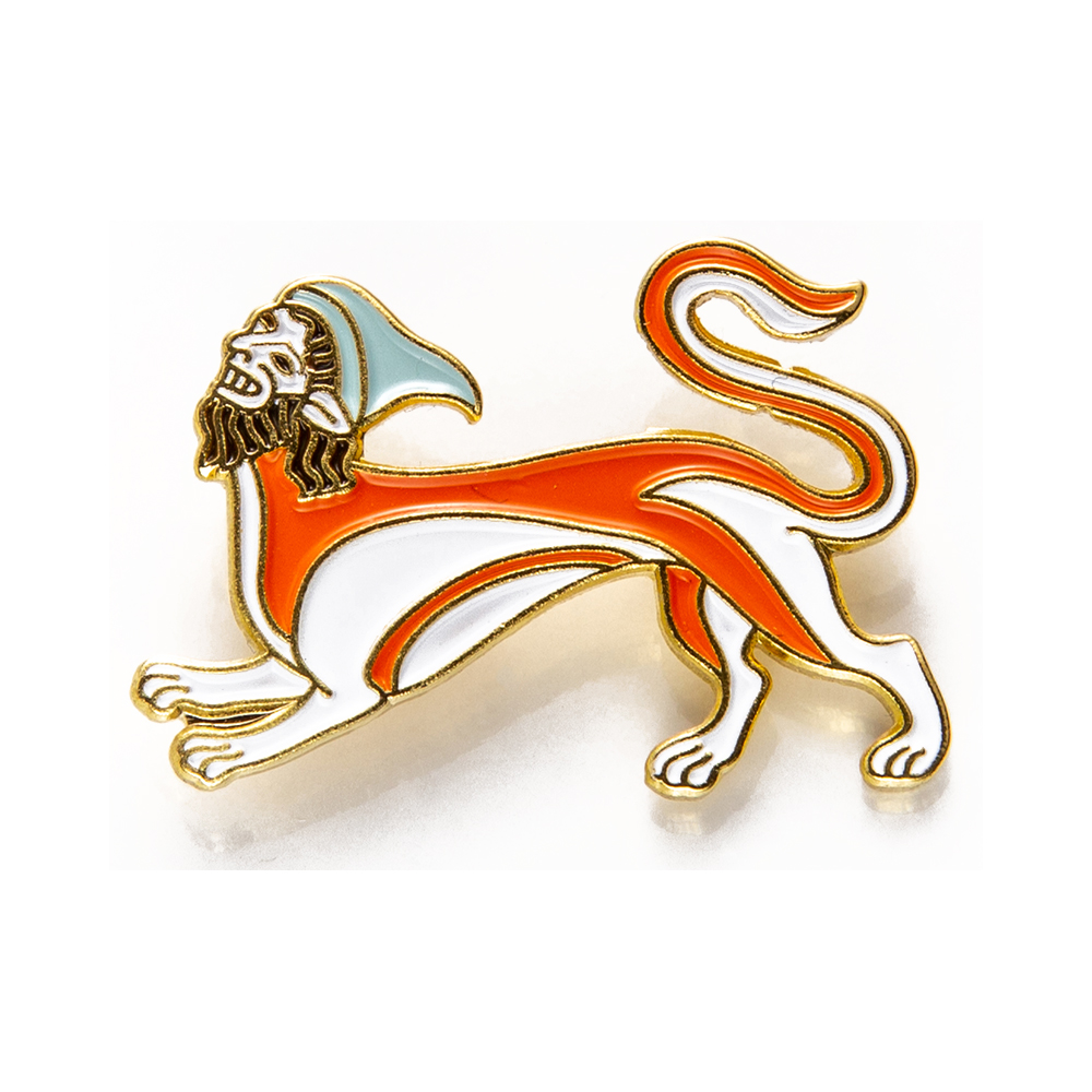 1085645 Значок эмалированный №38 Мантикора Santreyd 