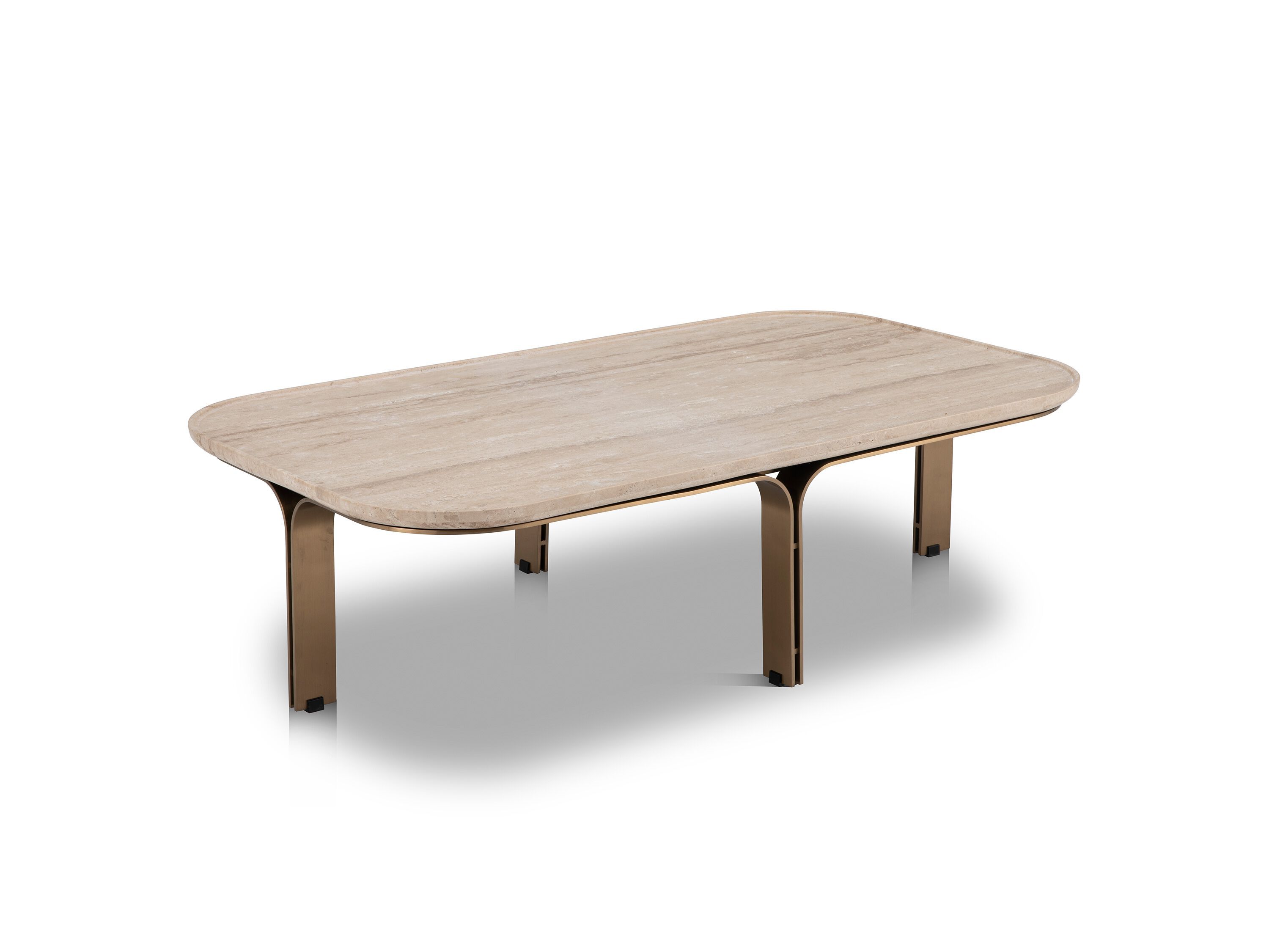 Журнальный столик из мрамора и нержавеющей стали CAMPO DE' FIORI ASCT652 ARCH-00096728 - Вид №4