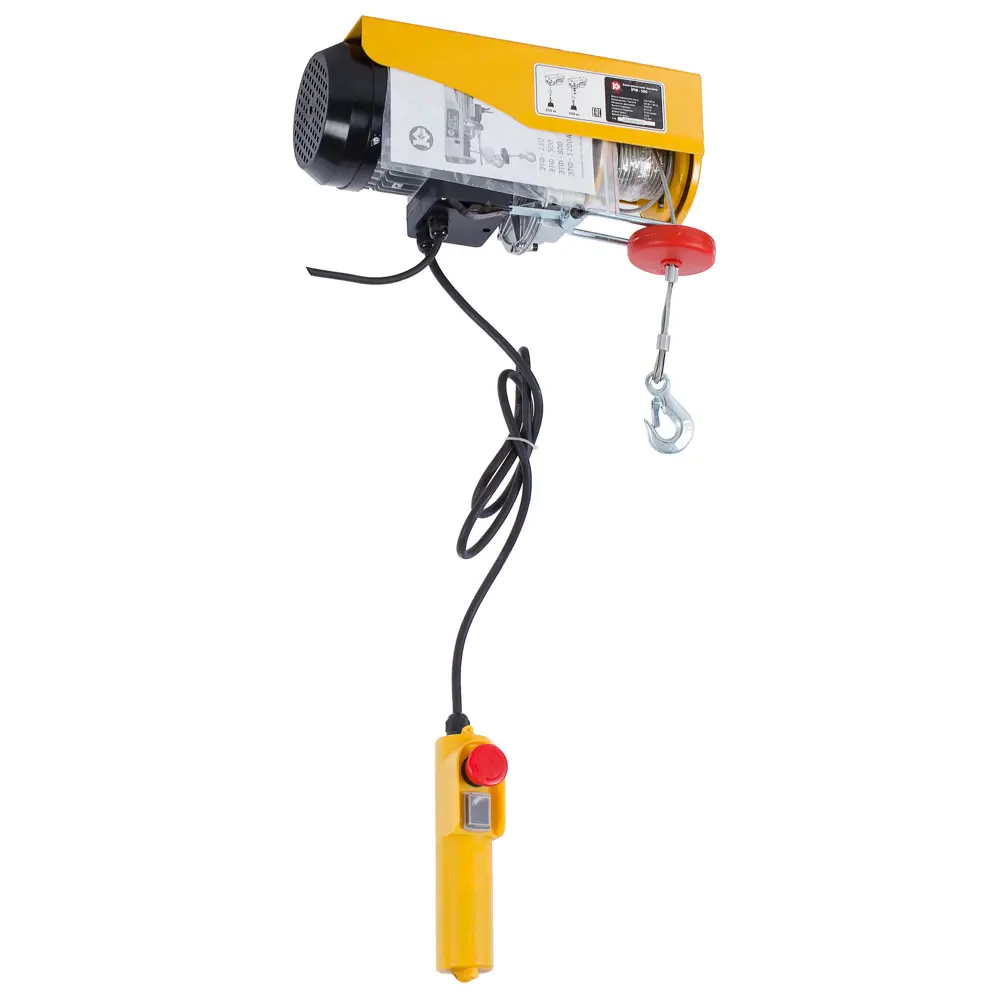 Лебедка электрическая Калибр ЭТФ-500, грузоподъемность до 500 кг STLM-2042270 - Вид №1