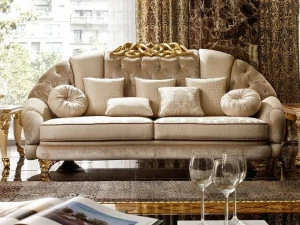 A.R. Arredamenti Тафтинговый диван из ткани Harmony