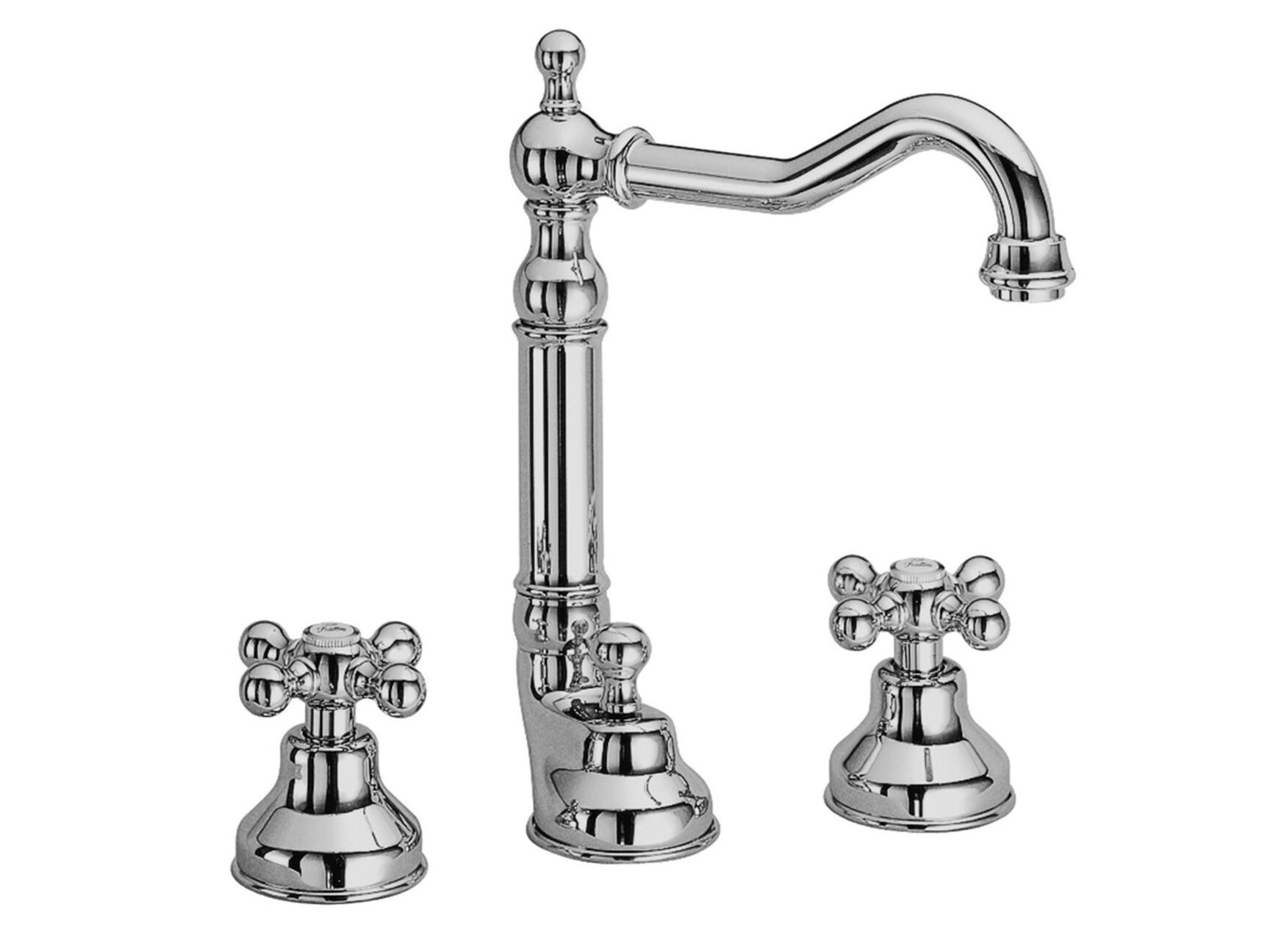 Смеситель для раковины с 3 отверстиями Rubinetterie Frattini Dedra ARCH-00143977