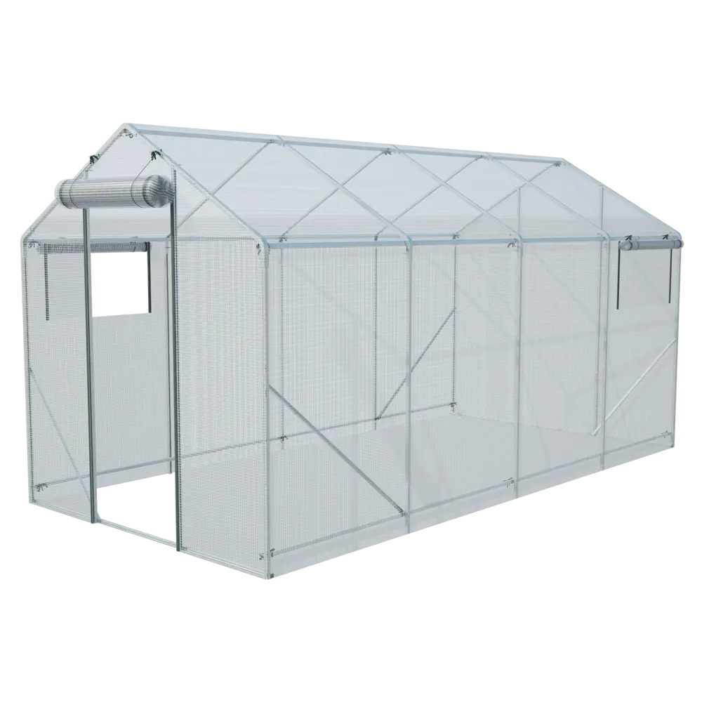 Тент для теплиц домик 200х400 см БЛАГО STLM-2085238