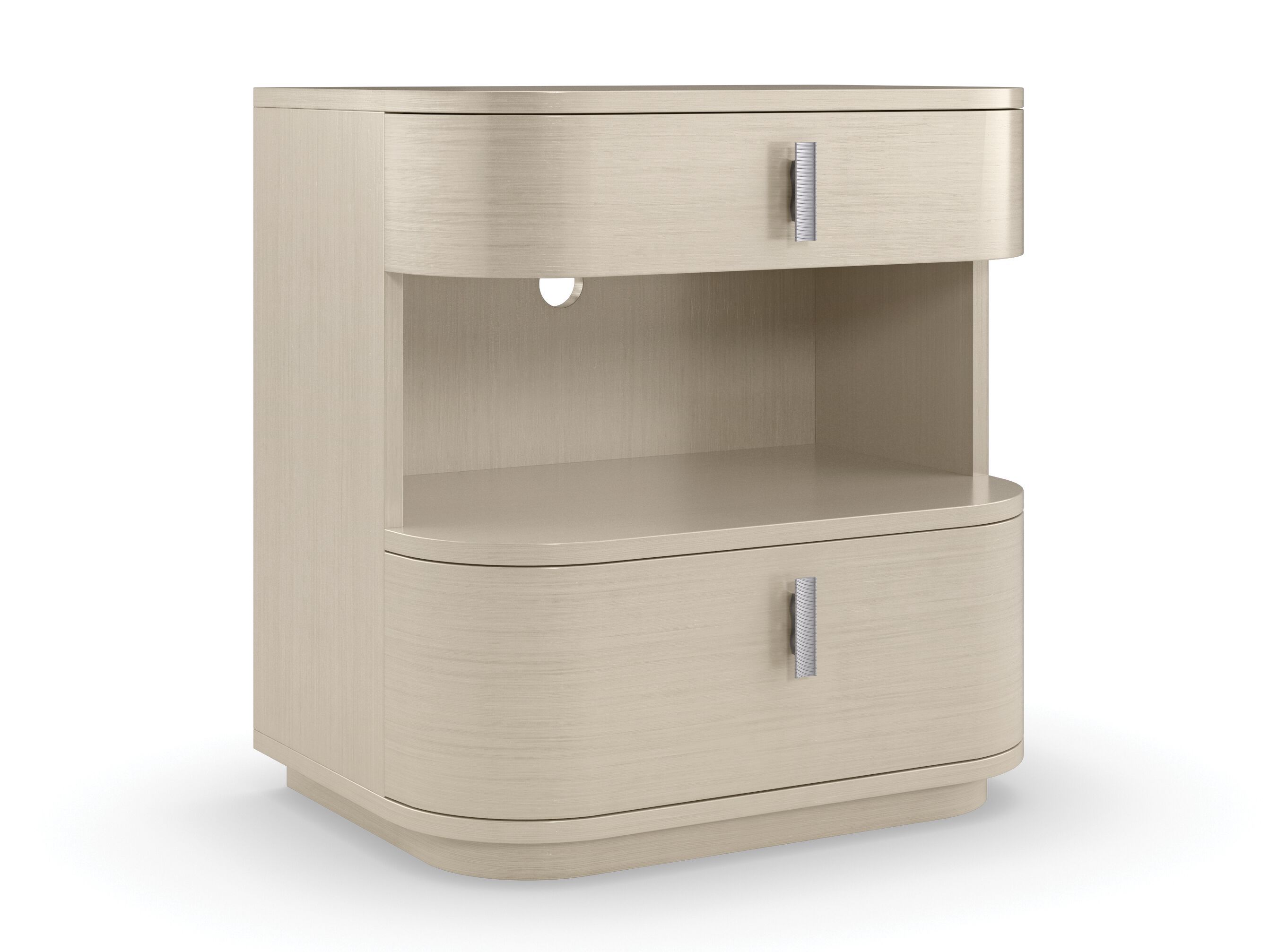 Деревянная прямоугольная тумбочка с ящиками Caracole для жизни ARCH-00097169