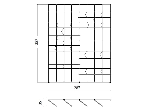 Самонесущая Книжная полка в день Bizzotto Italia Aequilibrium ARCH-00016984 - Вид №2