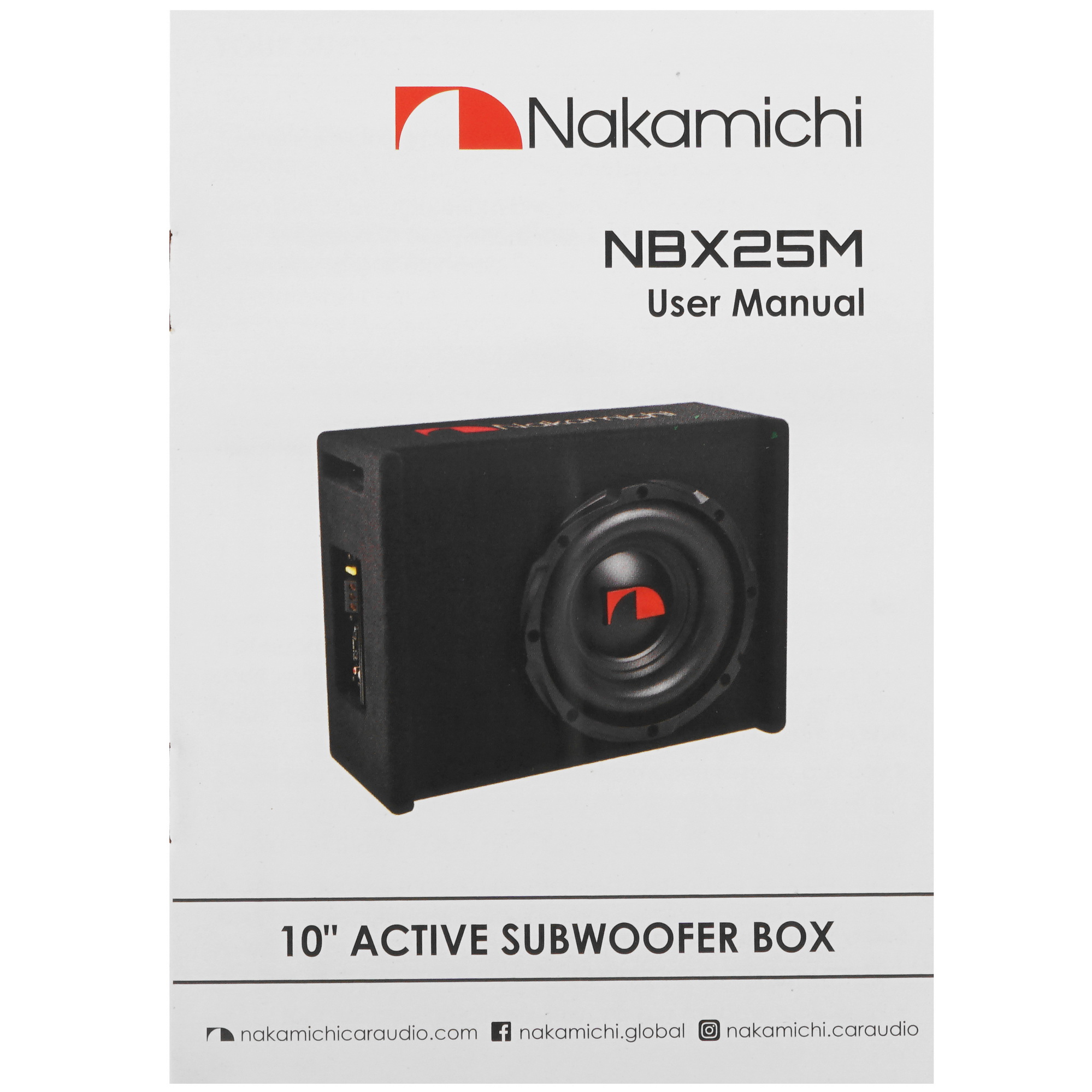 9171300 Автосабвуфер активный Nakamichi NAK-NBX25M STDN-0051754 - Вид №6