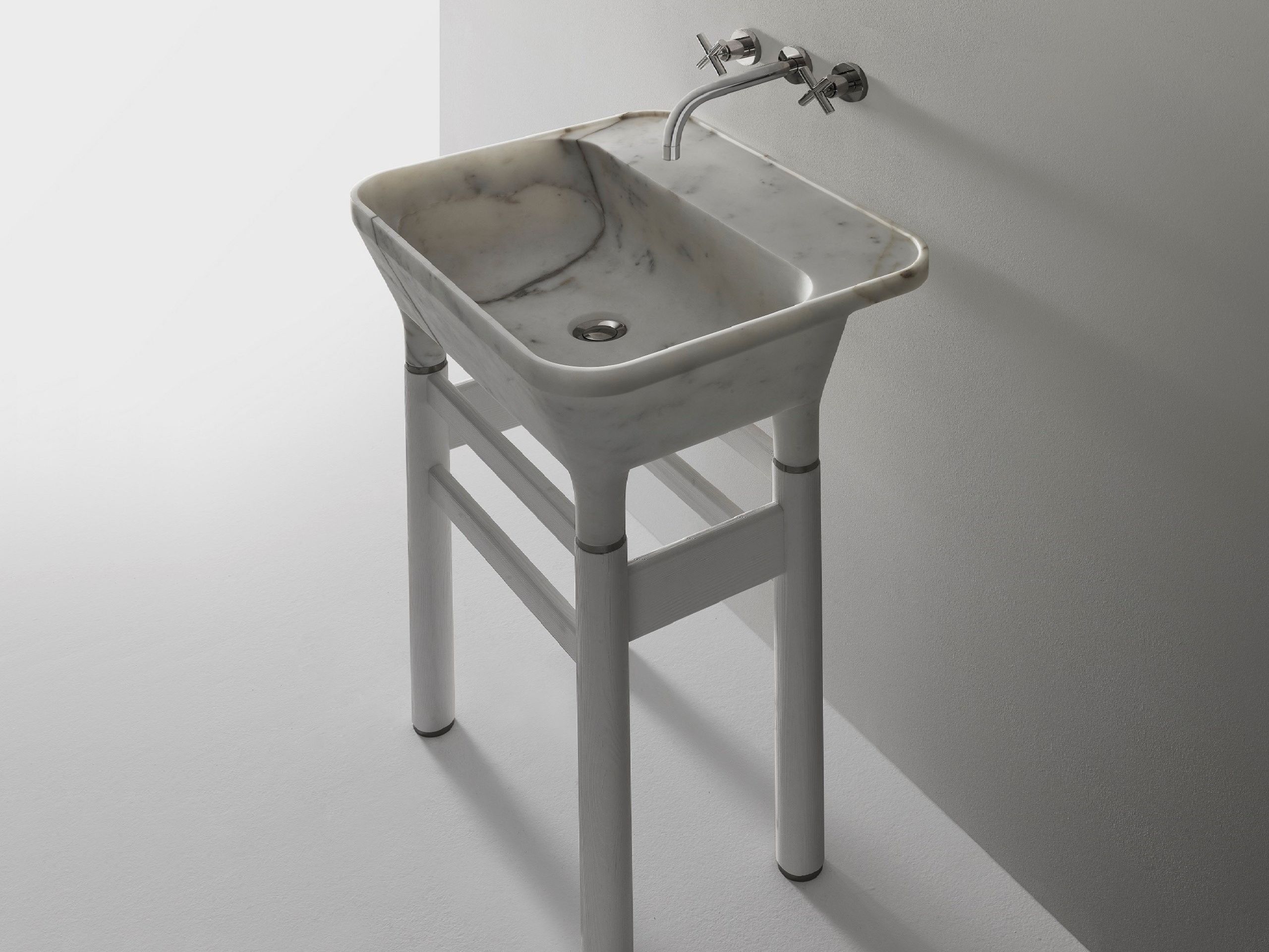 Отдельно стоящая мраморная раковина Kreoo LOTO ARCH-00116154