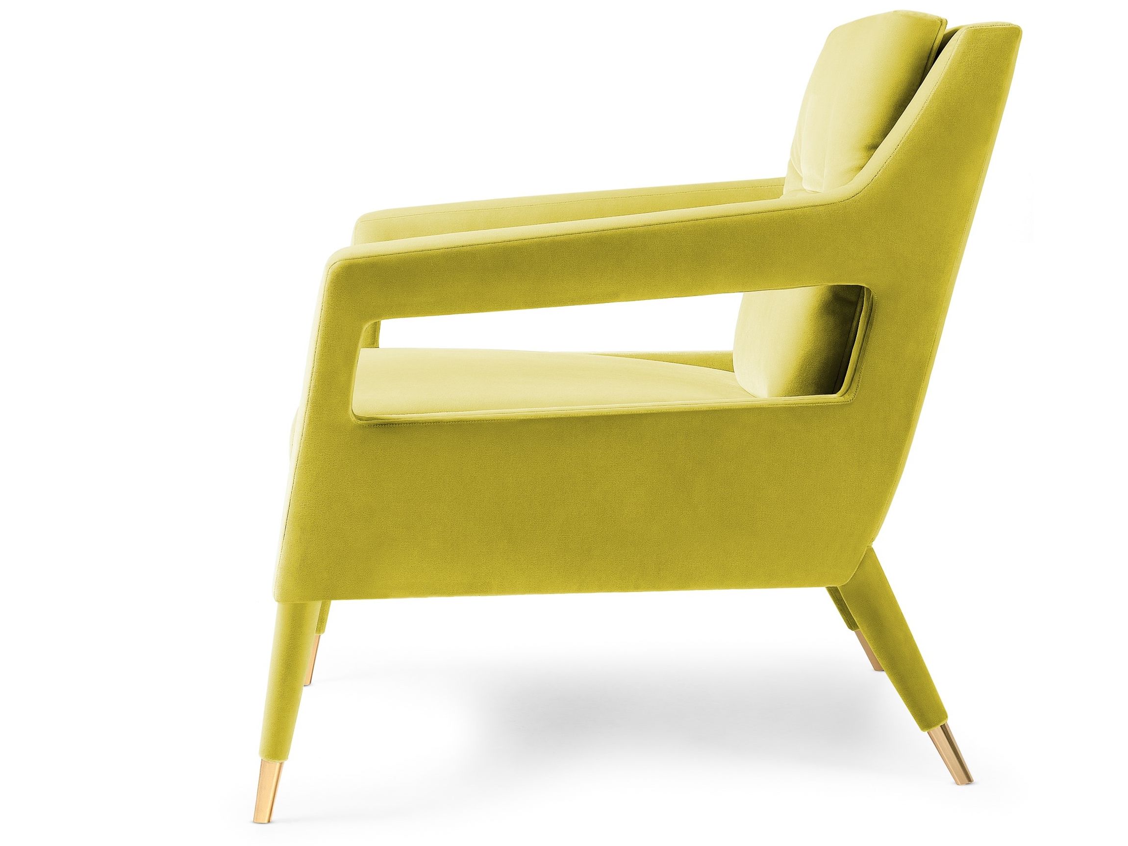 Бархатное кресло с подлокотниками Munna ARCH-00068873 - Вид №15