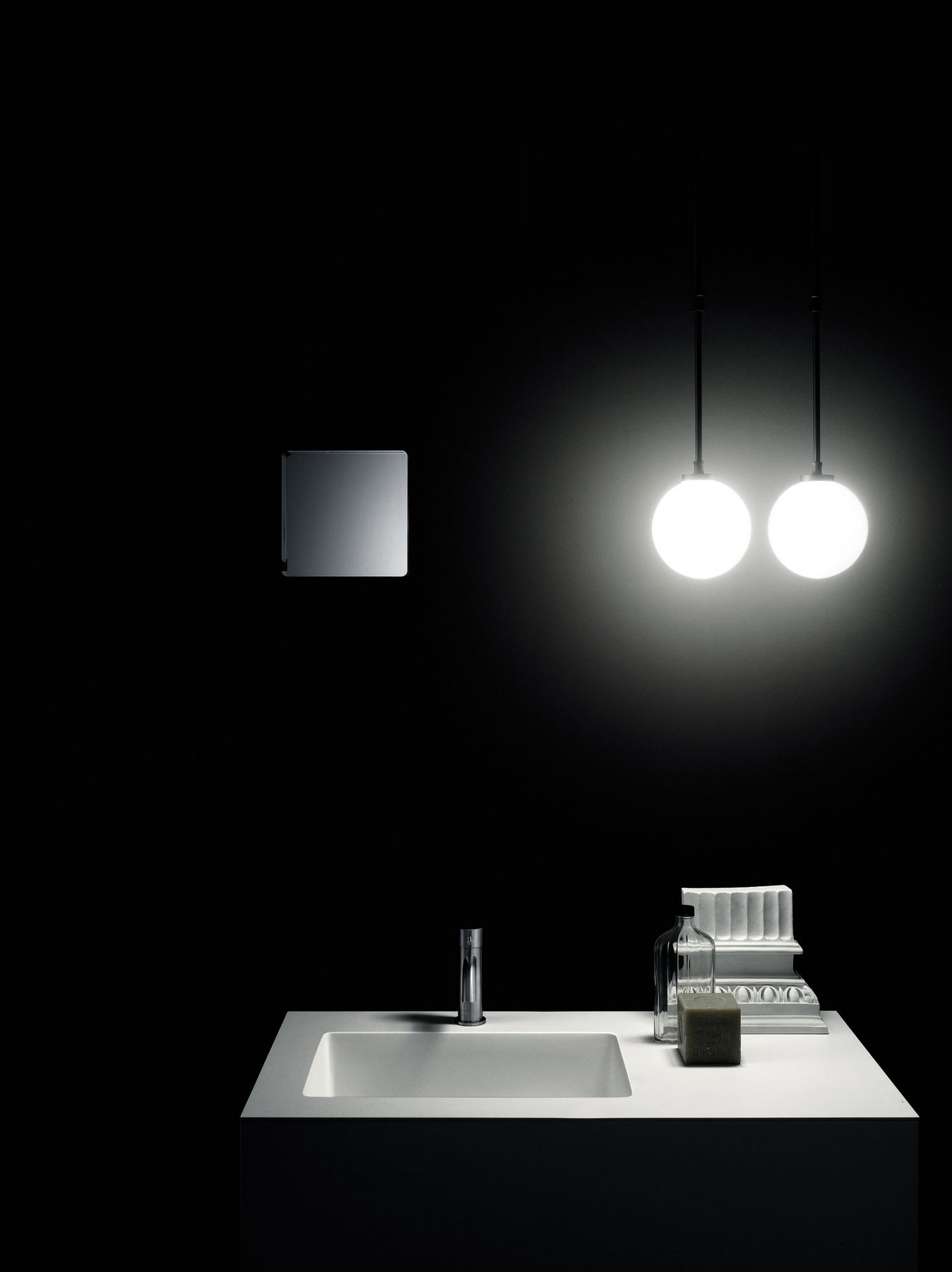 Подвесной светильник из опалового стекла Boffi чаша ARCH-00121808 - Вид №1