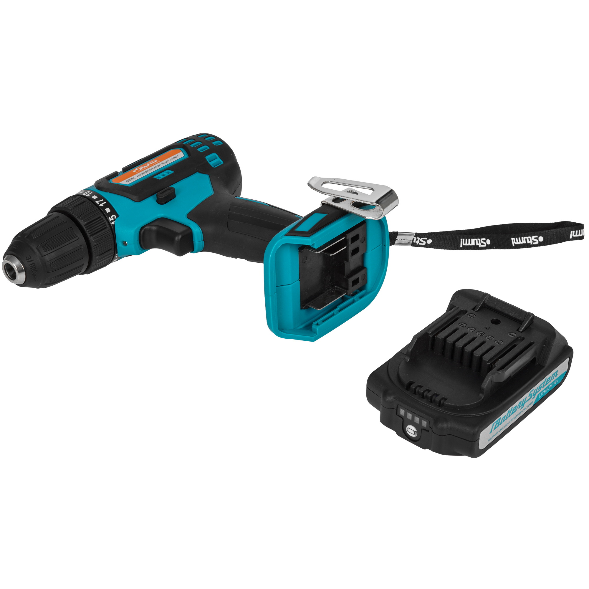 Дрель-шуруповерт Sturm! CD18L 1BatterySystem 18V 9258709 STDN-0145770 - Вид №5
