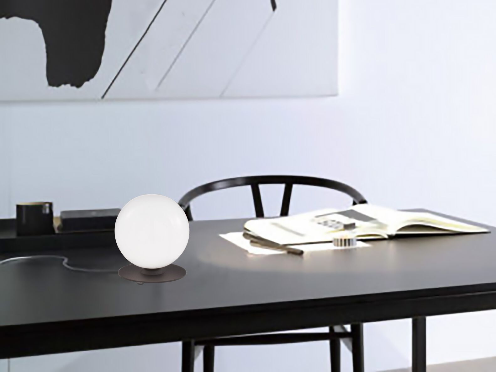 Стеклянная светодиодная настольная лампа Metal Lux Весы ARCH-00091945 - Вид №2