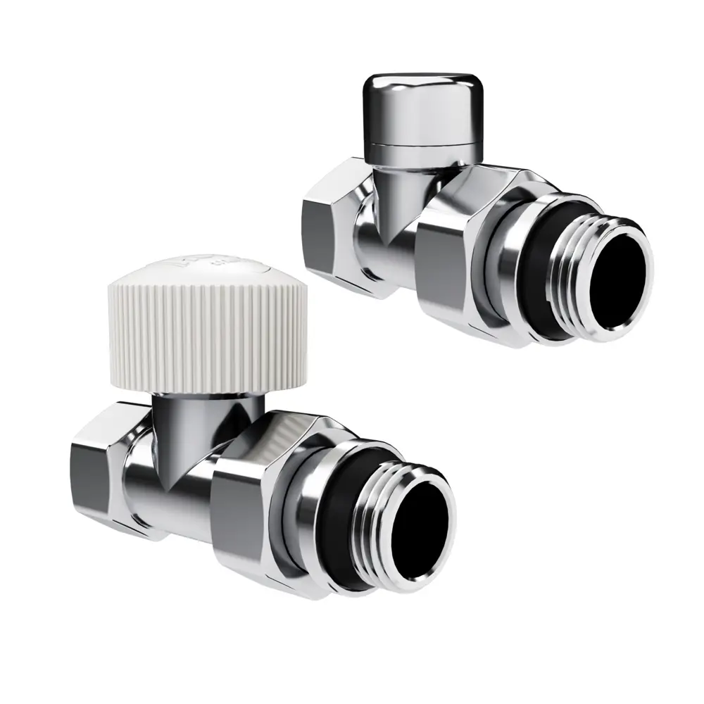 Термостатический комплект для радиатора прямой Royal Thermo Design 1/2" латунь цвет хром STLM-2146913