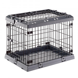 ПР0059107 Клетка Superior 60 для собак, с пластиковой крышей и поддоном FERPLAST