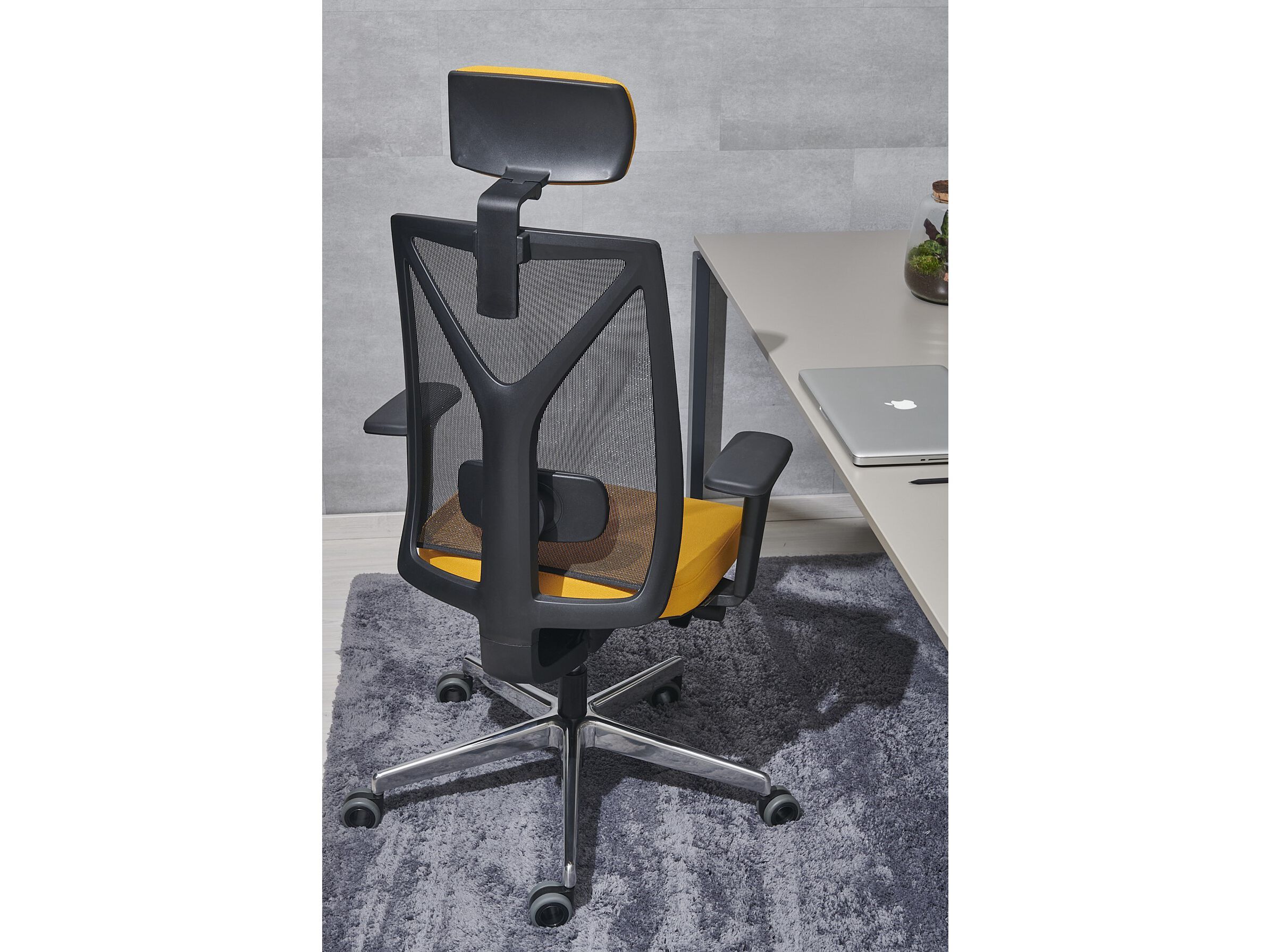 5-спицевое вращающееся офисное кресло с подлокотниками AP Factor Кони ARCH-00129292 - Вид №5