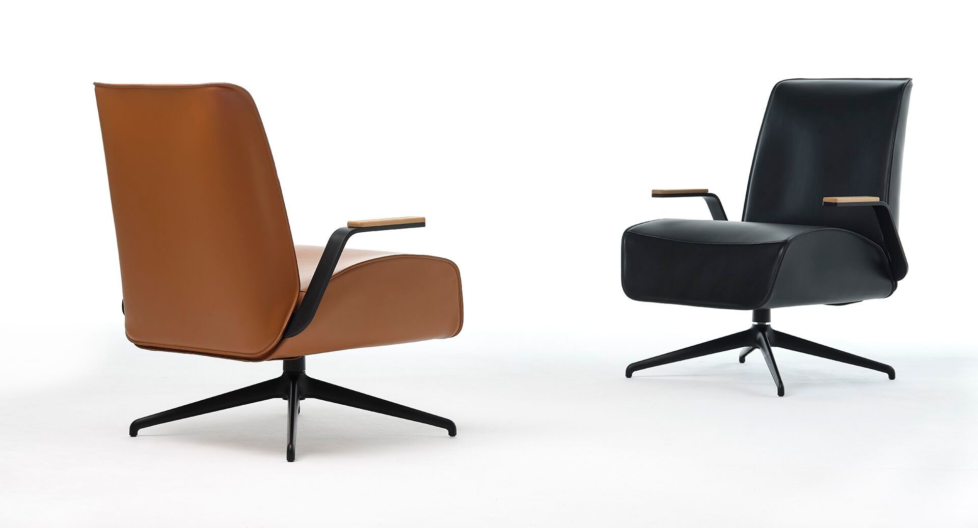 Кожаное вращающееся кресло EPÒNIMO Endo ARCH-00058684 - Вид №10