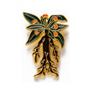 1085649 Значок эмалированный №37 Мандрагора