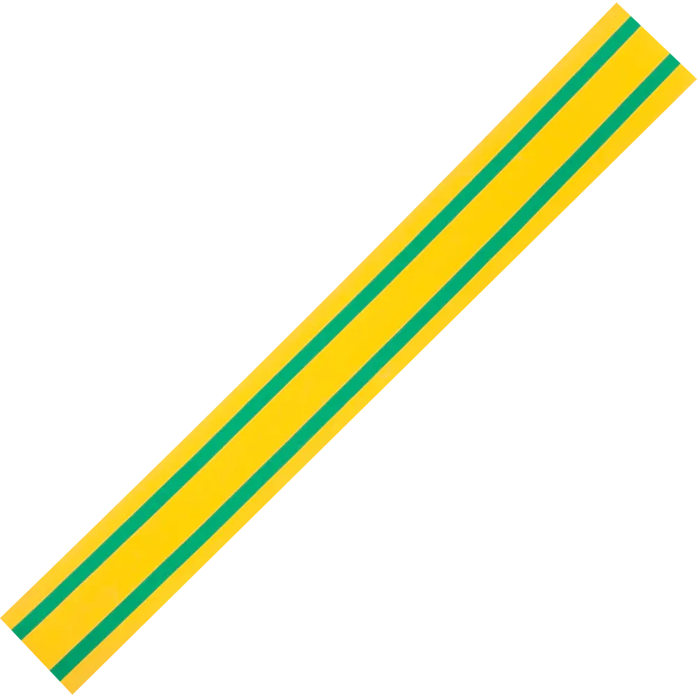 Термоусадочная трубка SKYBEAM для изоляции проводов 2 мм желто-зеленая 82496389 STLM-0028671