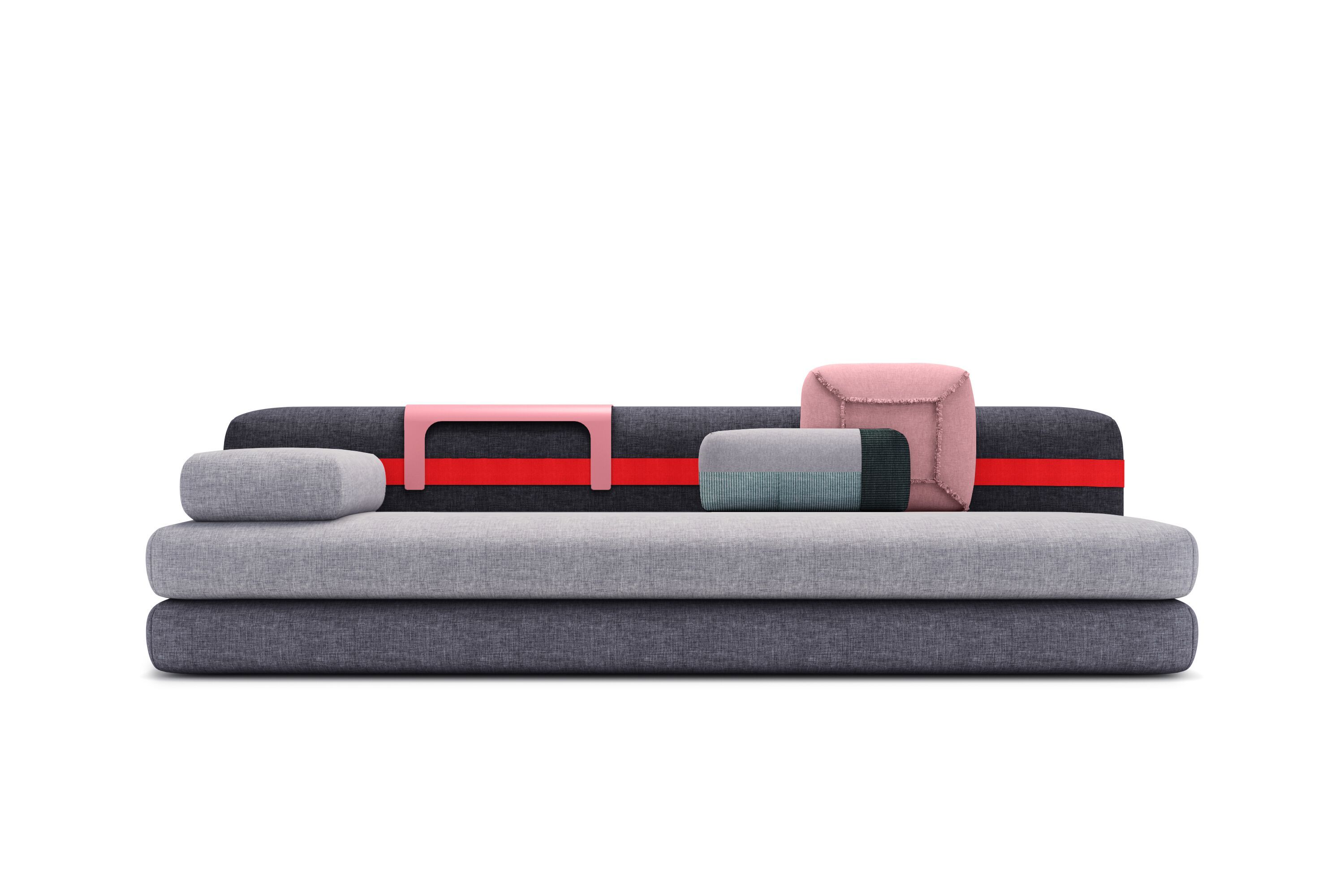 Ткань диван HANNABI MODEL NO.05 HYBRID ARCH-00039976 - Вид №1