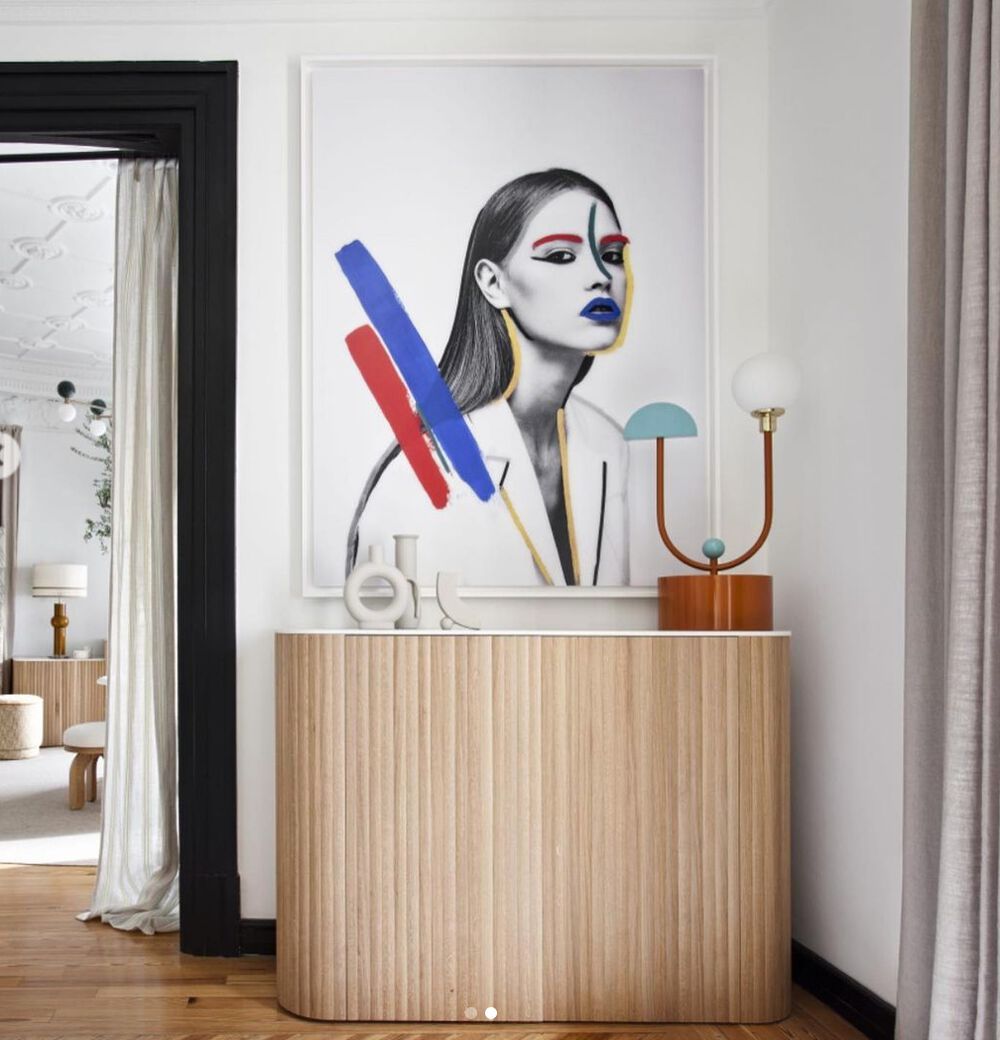 Металлическая светодиодная настольная лампа DOVAIN STUDIO ARCH-00028312 - Вид №2