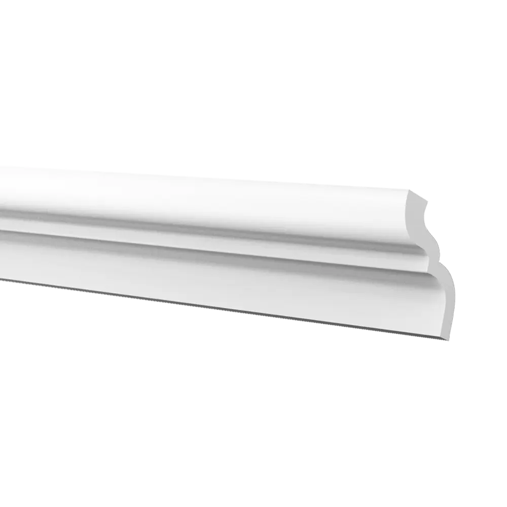 Плинтус потолочный полистирол Inspire С03/35 белый 32x32x2000 мм STLM-2194999