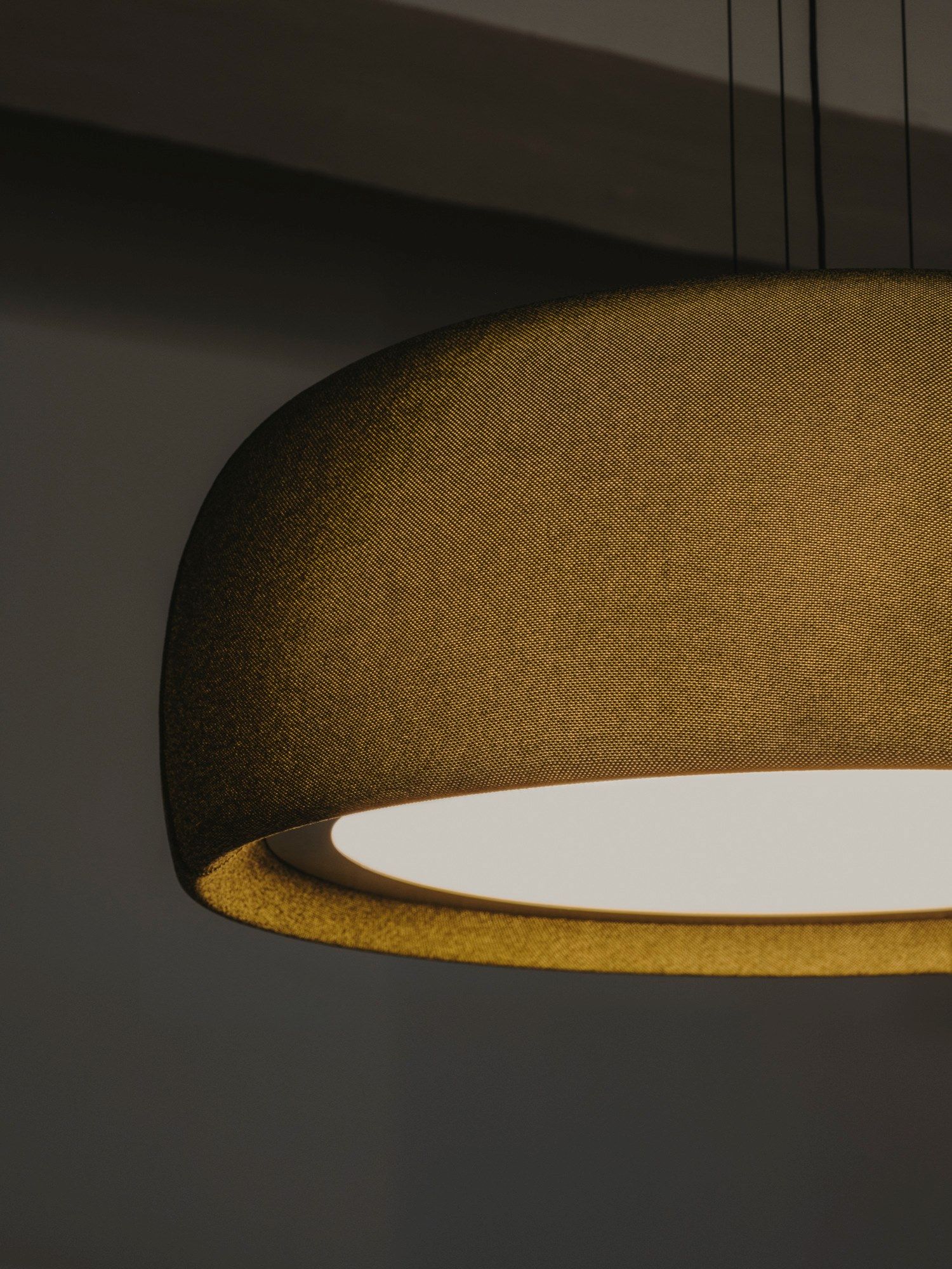 Ткань светодиодный подвесной светильник LedsC4 Гонг ARCH-00097594 - Вид №6