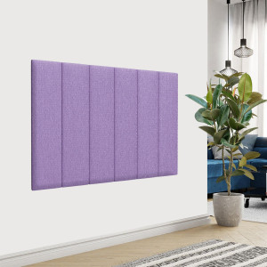 Стеновая панель Cabrio Violet цвет фиолетовый 20х80см 4шт TARTILLA