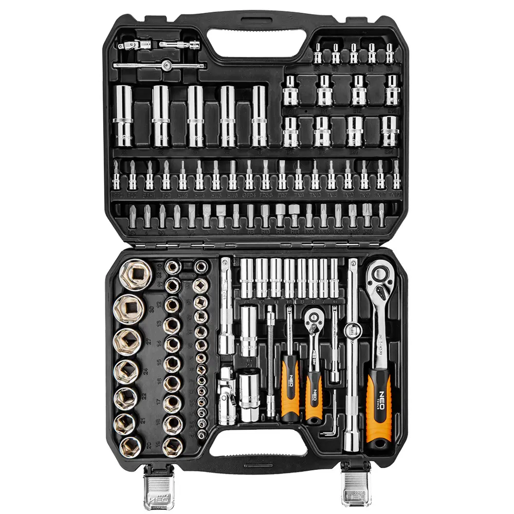 Набор торцевых головок Neo 111 предметов, 1/2”, 1/4” 82866089 STLM-2086967 Neò 