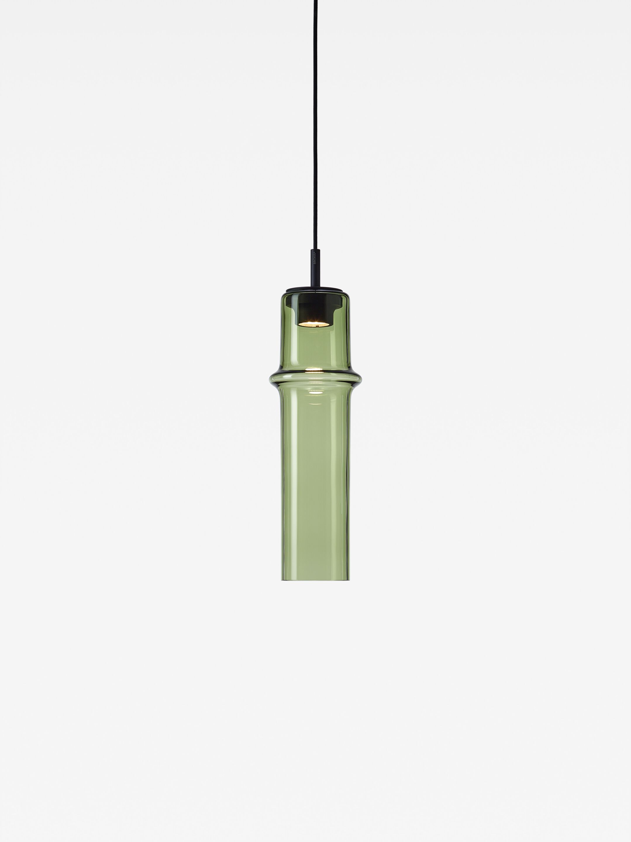 Опаловое стекло ручной работы светодиодный подвесной светильник BROKIS Бамбуковый лес ARCH-00149617 - Вид №4