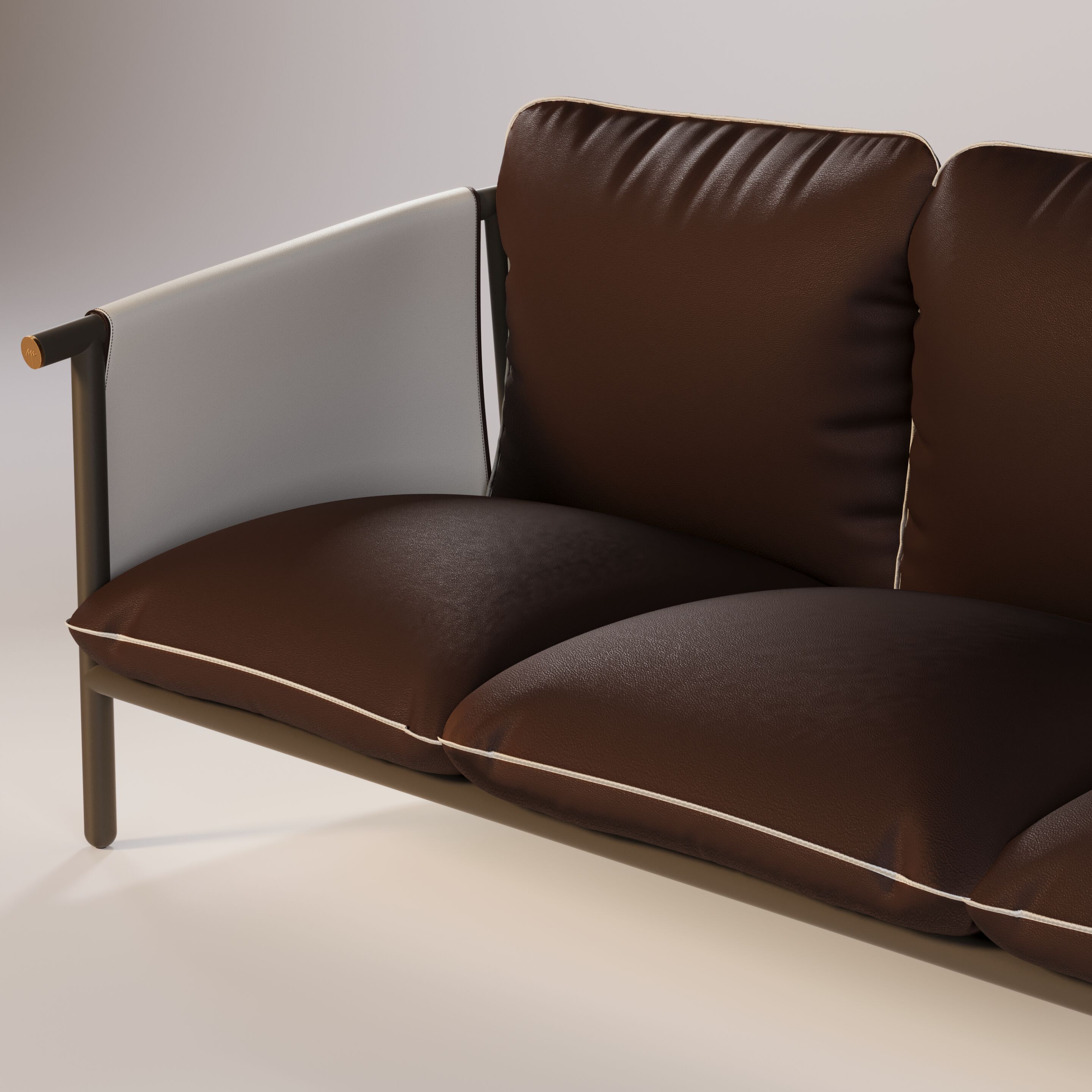 3-местный тканевый садовый диван Myface Селин ARCH-00066597 - Вид №2