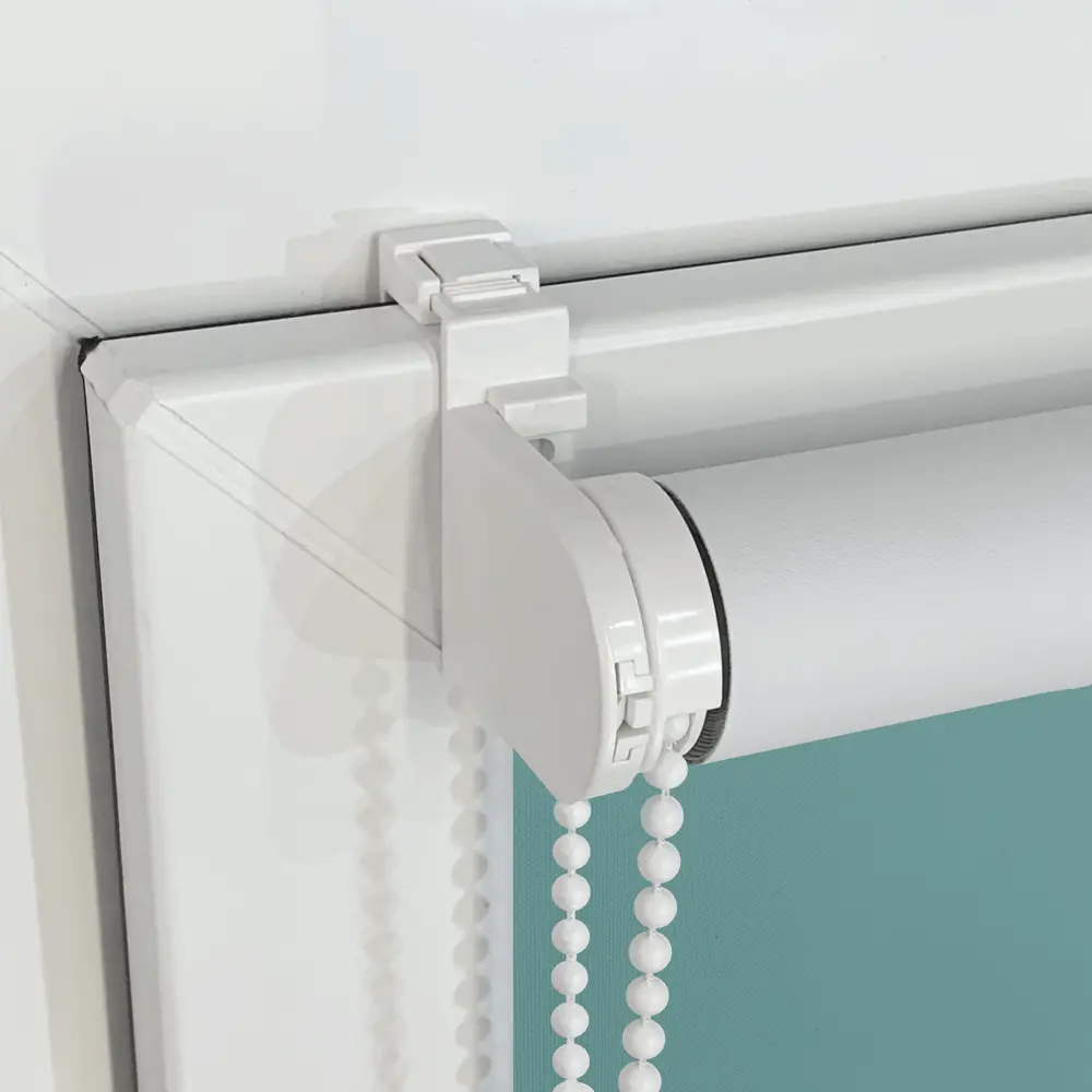 Штора рулонная блэкаут Inspire Santos 70x160 см бирюзовая Celadon 2 STLM-2016856 - Вид №1