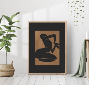 90754231 Постер 28 картин "Матисс: женская фигура черным" 70x50 см в подарочном тубусе STLM-0368735 Santreyd