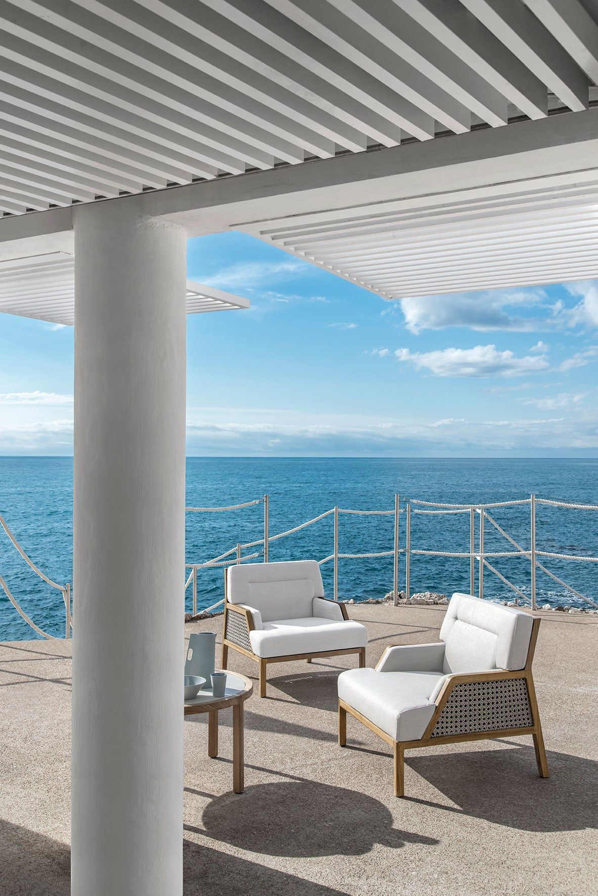 Садовое кресло с подлокотниками Ethimo Grand Life ARCH-00071536 - Вид №7