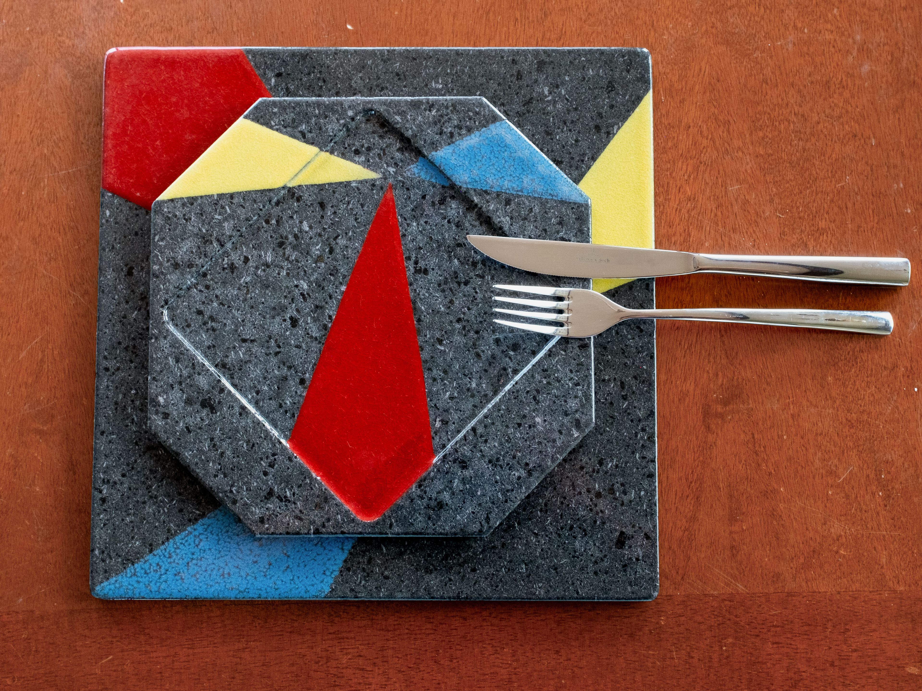 Квадратный подшерсток из лавового камня Etnea Cuorelavico Prisma ARCH-00080666 - Вид №2