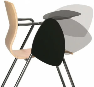 TALIN Санный стул для конференций из фанеры с подлокотниками с клапаном Webwood