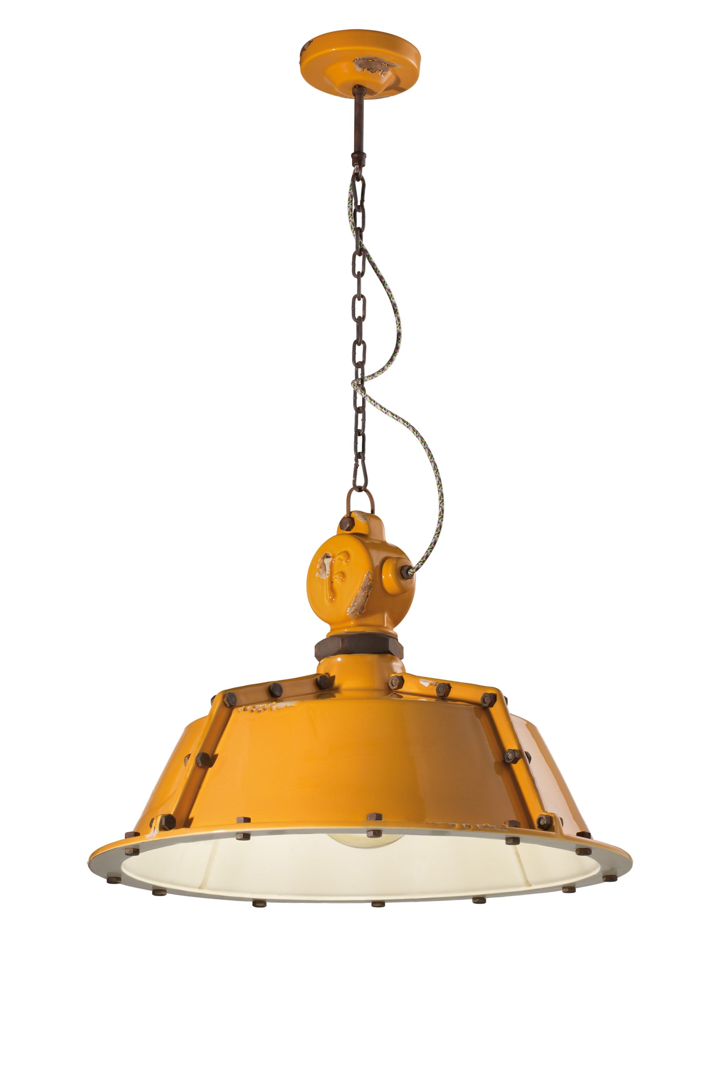 Промышленный стиль керамический подвесной светильник FERROLUCE Industrial ARCH-00041759 - Вид №3