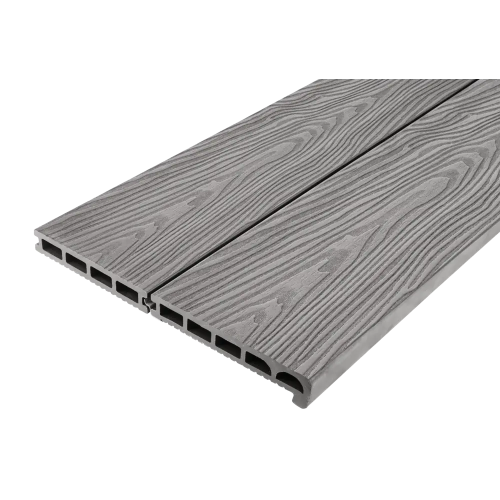 Террасная доска ДПК T-Decks серая 2000x170x35 мм 89410230 STLM-1571969 - Вид №1