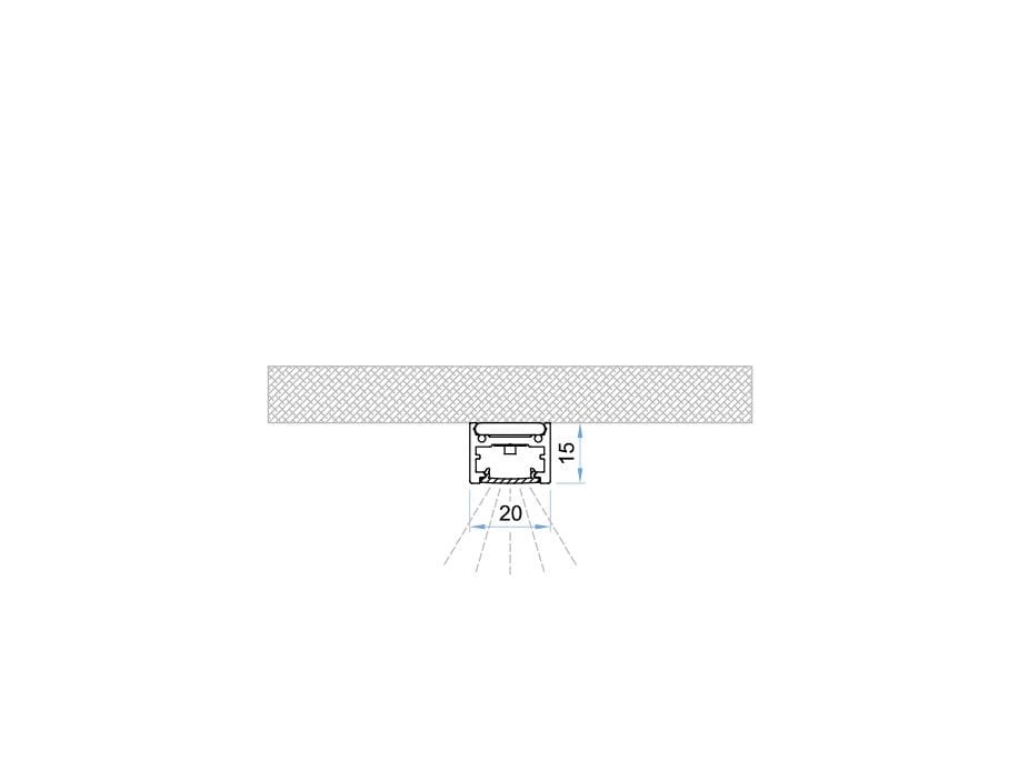 Внешний светодиодный профиль Metalarredo ELTOS ARCH-00151559 - Вид №2