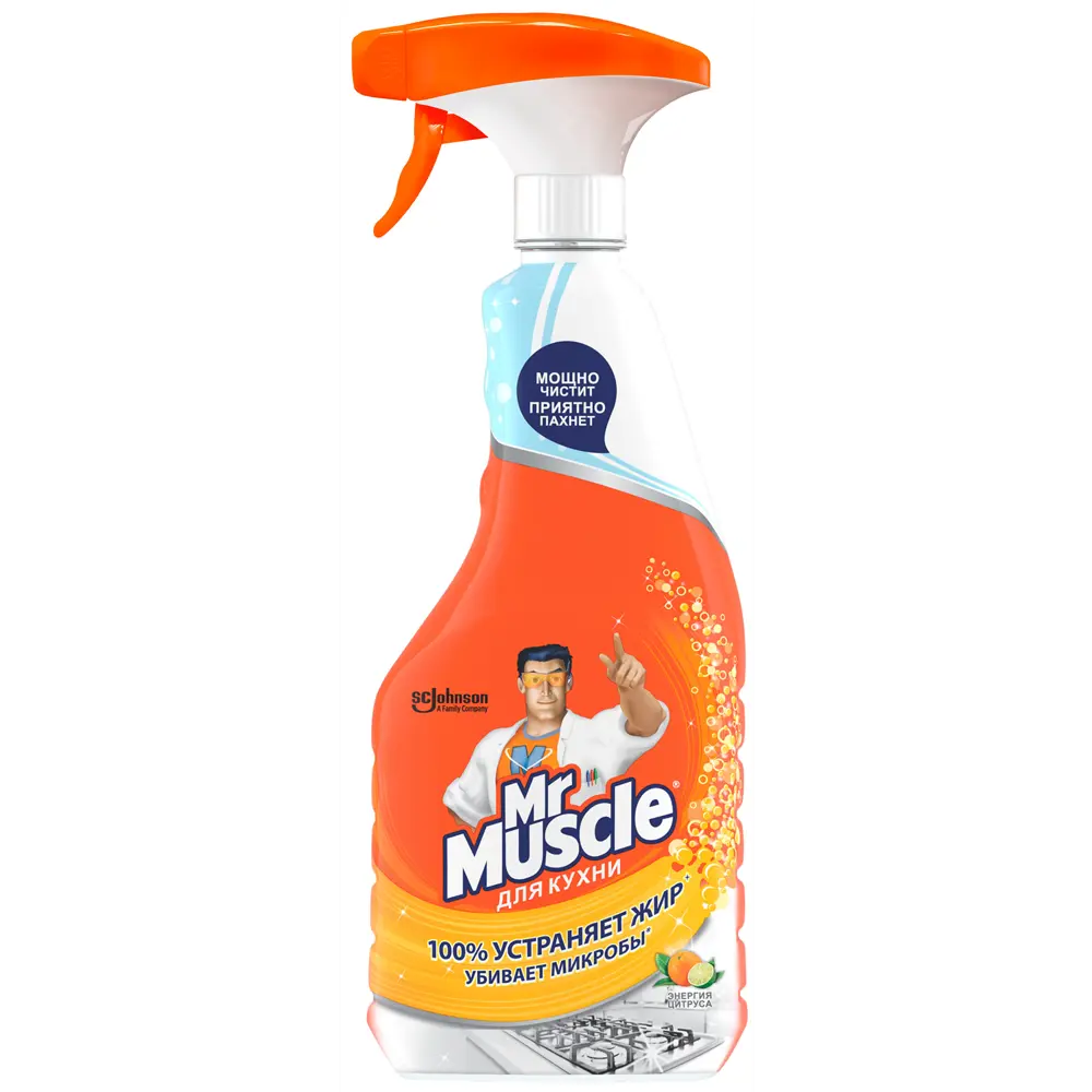 Средство для удаления жира Mr. Muscle «Энергия цитруса» 500 мл MR.MUSCLE STLM-2079365