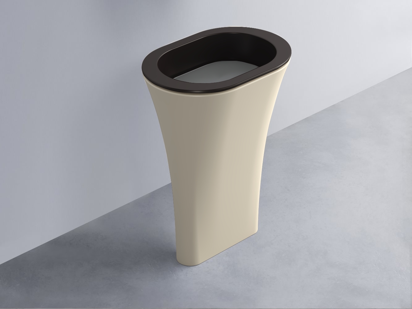 AMLA65-LV+AMPILO-CM+AMCOLO-LN Раковина Amedeo Ovale отдельностоящая cielo Enjoy + Amedeo Ceramica Cielo