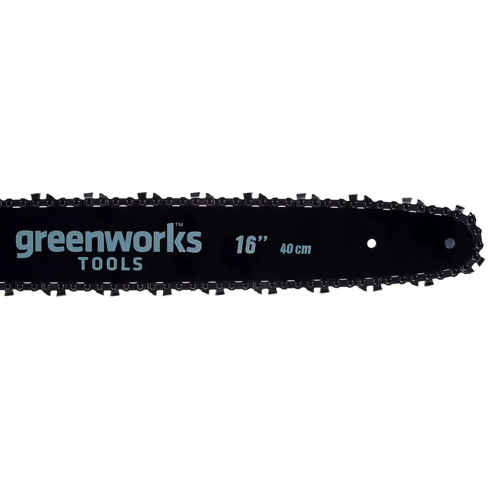 Аккумуляторная пила GreenWorks, 40 В шина 40 см АКБ и ЗУ в комплекте STLM-2024751 - Вид №3