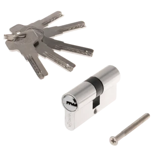 Цилиндр Vanger VM-60 30x30 мм ключ-ключ цвет хром