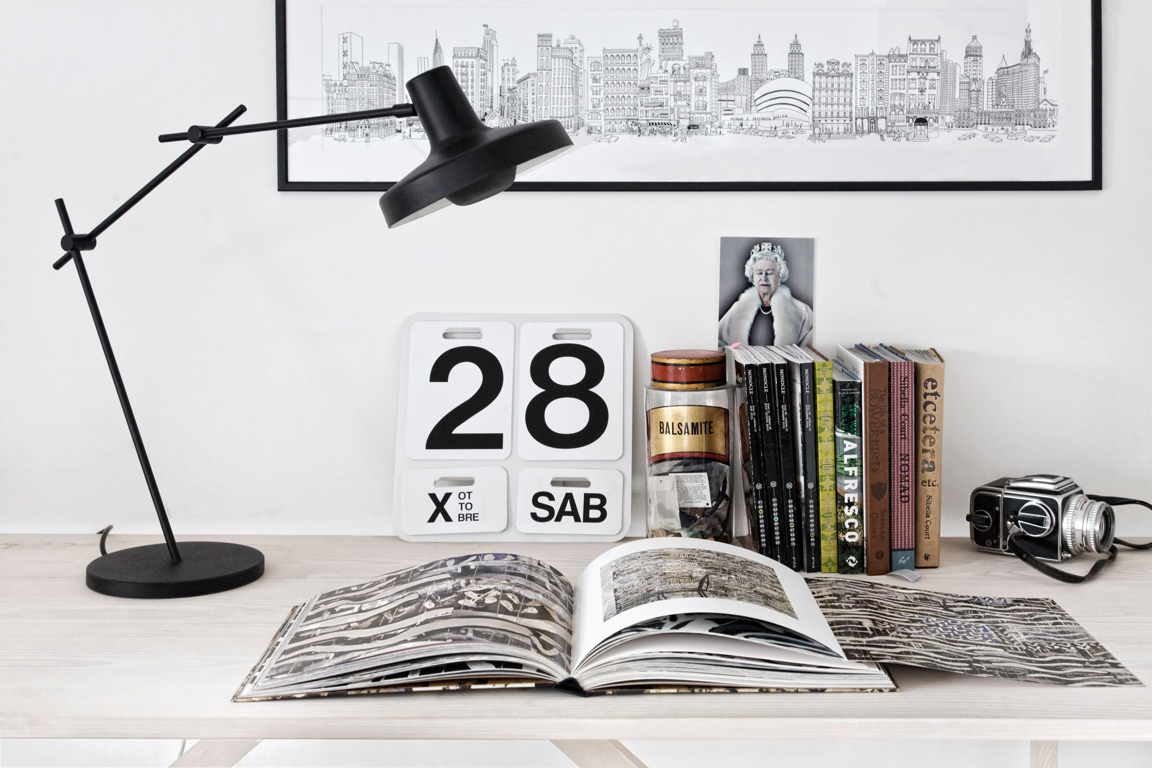 Регулируемая настольная лампа Grupa Arigato ARCH-00029859 - Вид №11