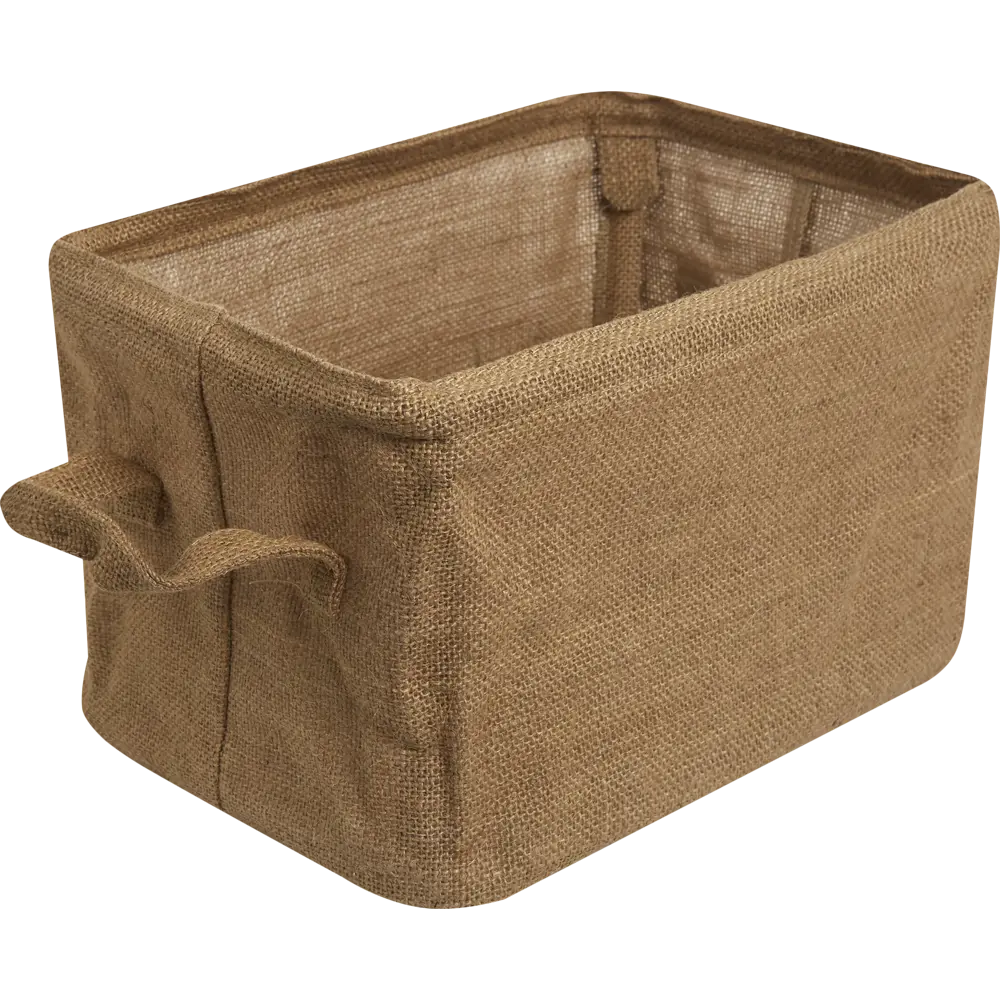 Ящик Kub TD669, 350x250x230 мм, 20 л, джут, цвет соломенный STORIDEA STLM-2185439