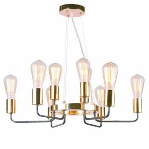 Подвесная люстра Arte Lamp Gelo A6001LM-9BK ARTE LAMP GELO 056570 Золотой