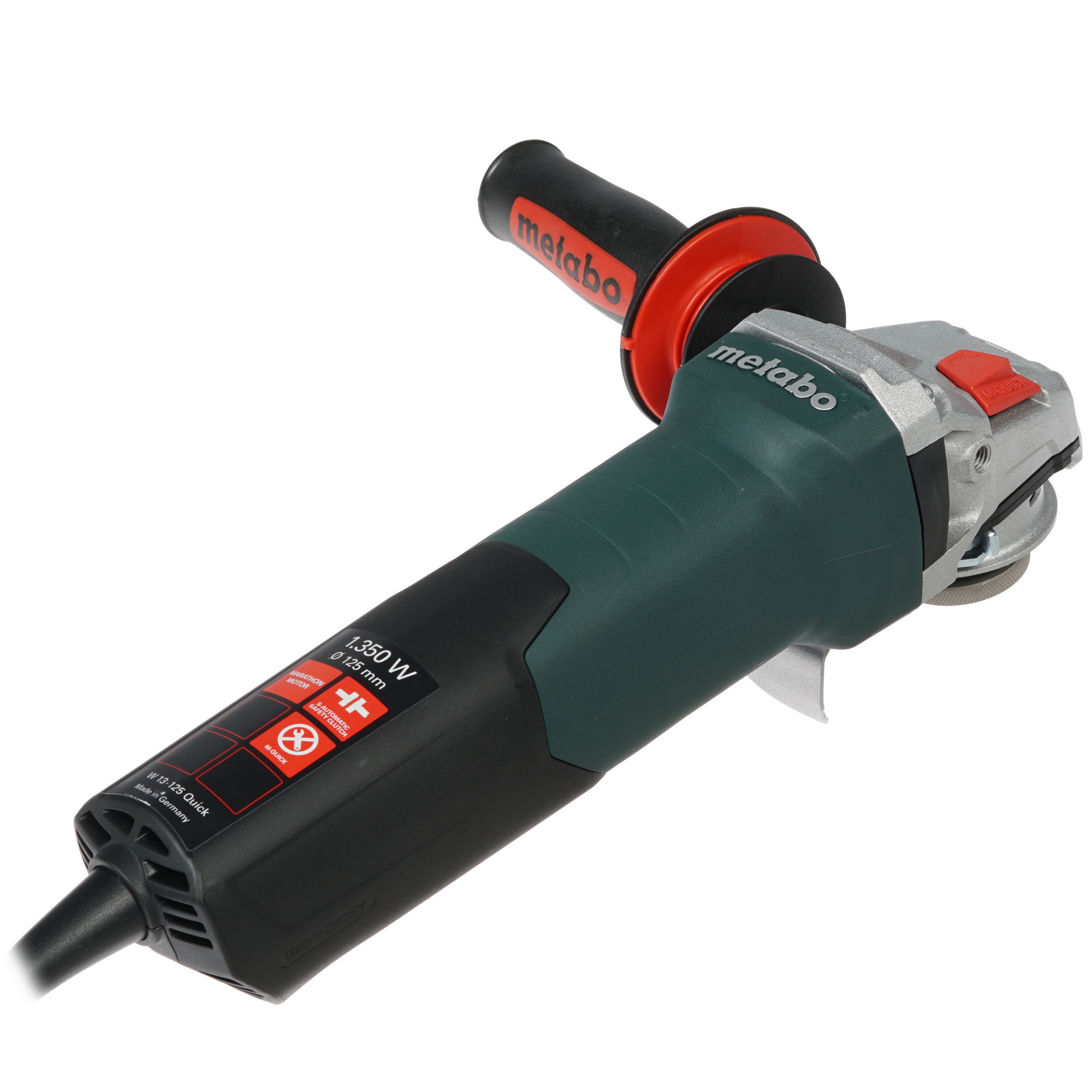 Углошлифовальная машина (УШМ) Metabo W 13-125 QUICK (603627010) 8172094 STDN-0143186 - Вид №1