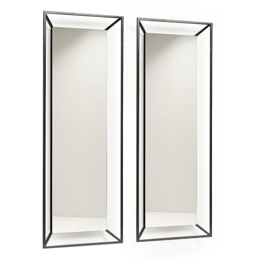 Настенное железное зеркало с рамкой Mogg TIMELESS ARCH-00093503 - Вид №7