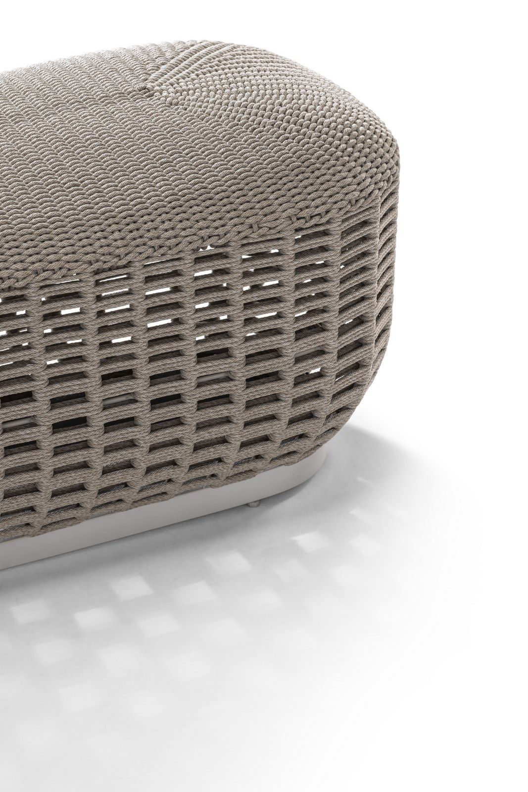 Садовая скамейка из морской веревки Poltrona Frau коллекция-диваны и кресла ARCH-00077439 - Вид №1