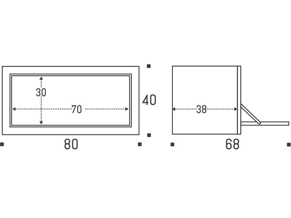 Навесной шкаф из фанеры AMBIVALENZ Fläpps Box 80x40x40 ARCH-00030053 - Вид №7