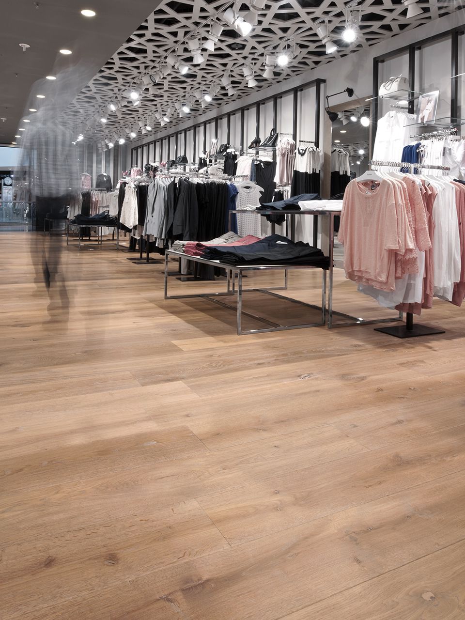 Дубовый паркет Dennebos Flooring серый ARCH-00111400 - Вид №3