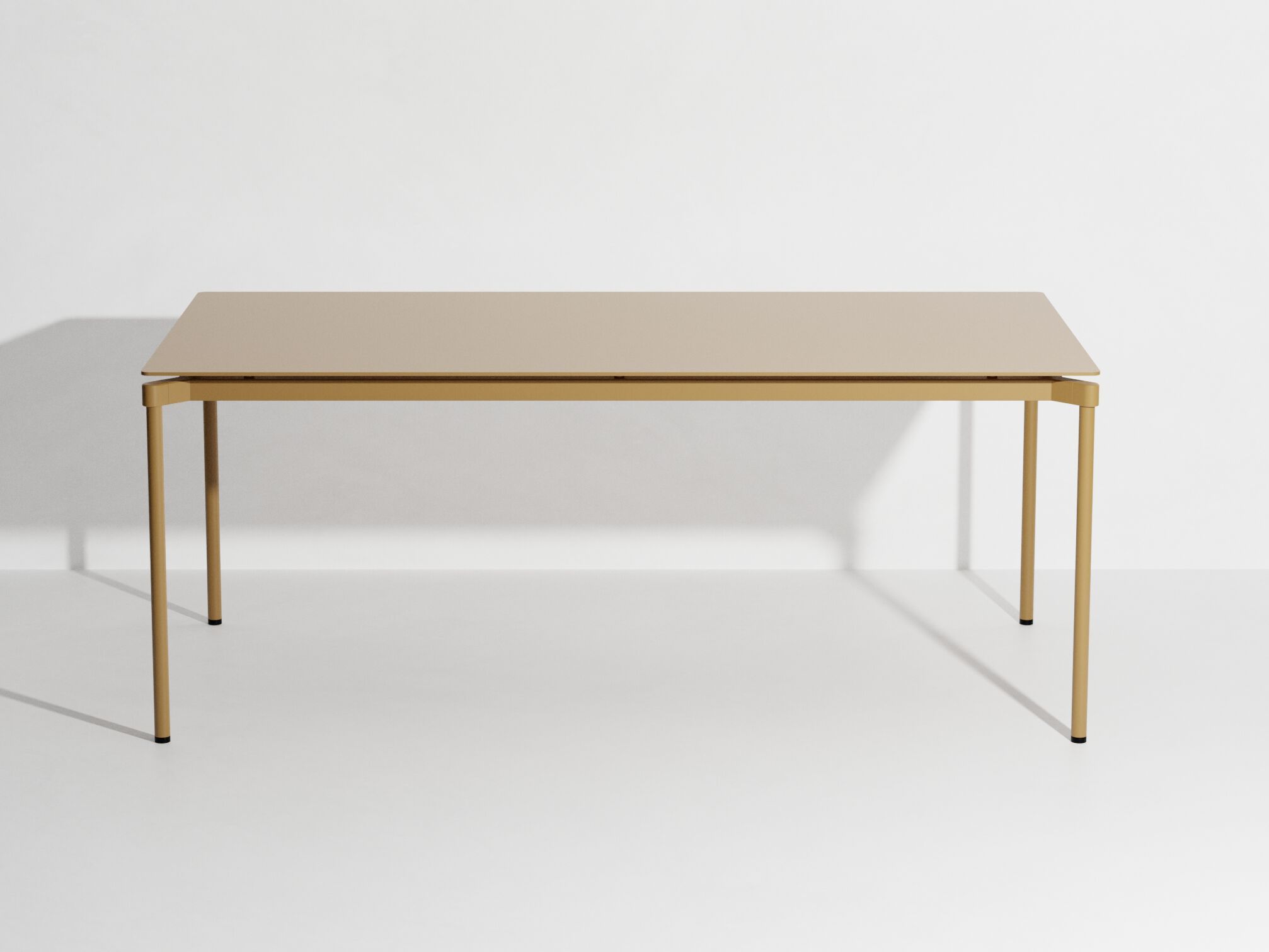 Прямоугольный алюминиевый стол с порошковым покрытием Petite Friture Fromme ARCH-00013788 - Вид №3