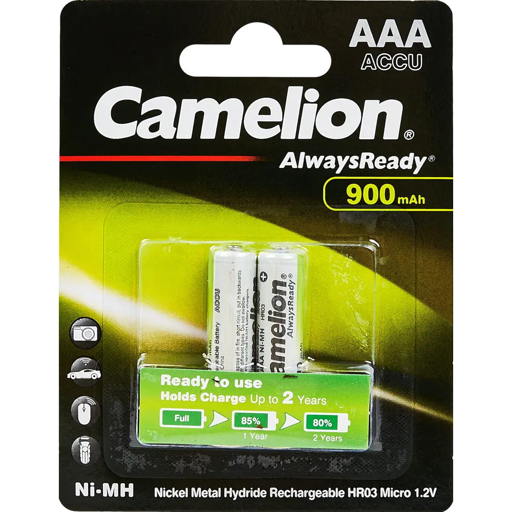 Аккумуляторы Santreyd AAA 900 мАч для энергоемких устройств 89350617 STLM-1329522